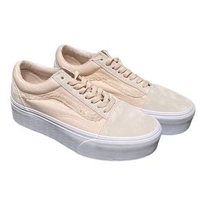 🆕 VANS Old Skool Platform/Stackform Light Pink